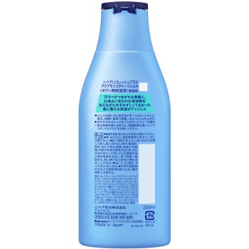니베아 리프레시 플러스 아쿠아 모이스처 바디 젤 200mL 카오