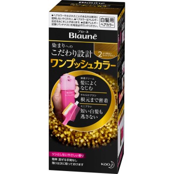 블로네 원푸시 컬러 2보다 밝은 라이트 브라운 80g 카오