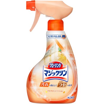 플로링 매직린 광택 스프레이 본체 400ml 카오