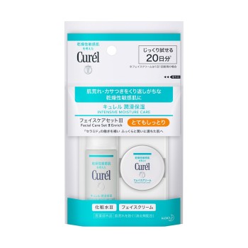 큐렐 페이스케어미니세트III(매우촉촉) 40ml 카오