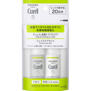 큐렐 피지트러블 케어 미니세트 60ml 카오