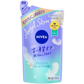 니베아 엔젤 스킨 바디 워시 사봉&부케 향 리필 360mL 카오
