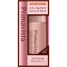 프리마비스타 내추럴 글로우 래스팅 리퀴드 핑크 오클03 30ml 카오 소피나