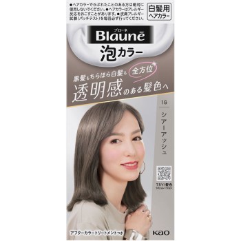 브로네 거품컬러 1G 시어애쉬 108ml 카오