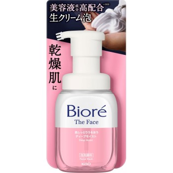 비오레 더 페이스 거품 세안료 딥 모이스트 본체 200ml 카오