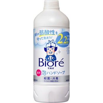 비오레U 거품 핸드소프 리필용 430mL 카오
