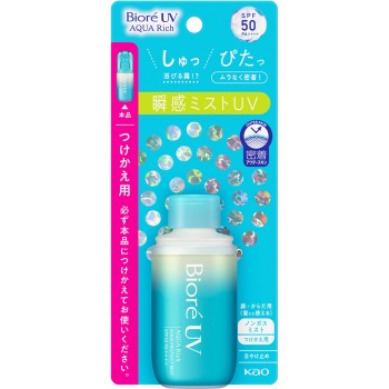 비오레 UV 아쿠아리치 아쿠아 프로텍트 미스트 리필용 60mL 카오