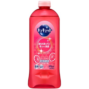 큐큐트 핑크 자몽향 리필용 370ML 카오