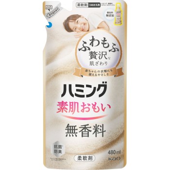 하밍 무향 리필용 480ml 카오