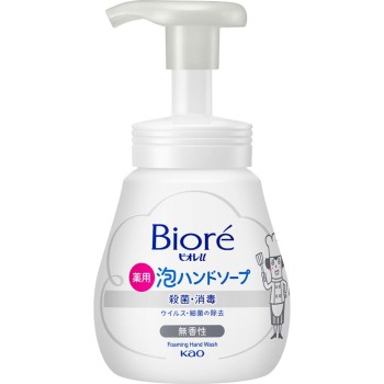 비오레 u 폼 핸드솝 무향 펌프 240ml 카오