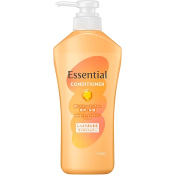 에센셜 촉촉하게 정돈 샴푸 컨디셔너 450ml 카오