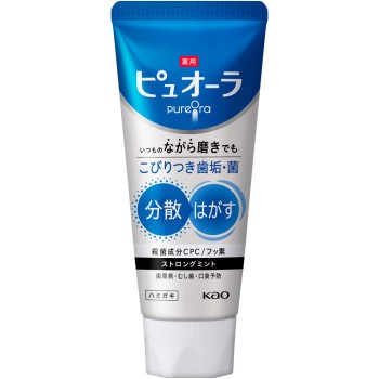 약용 퓨오라 치약 스트롱민트 115g 카오
