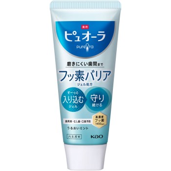 약용 퓨오라 배리어 젤 치약 115g 카오