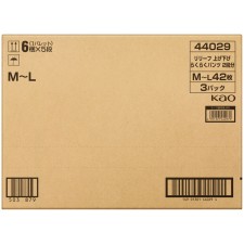 리리프 팬츠타입 올리고 내리기 편한 얇은 팬츠 2회분 M-L 42매×3 카오