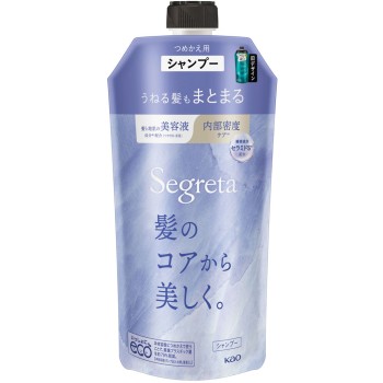 세그레타 샴푸 웨이브진 머리도 정돈되는 리필 340mL 카오