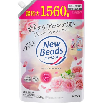 뉴비즈 로즈&마그놀리아 향 리필 1560g 카오