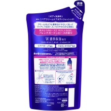 니베아 크림 케어 바디 워시 W 농후 보습 프렌치 가든 로즈 향 리필용 340mL 카오