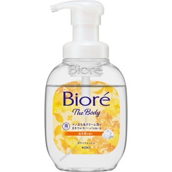 비오레 더 바디 폼 타입 금목서향 펌프 540ml 카오
