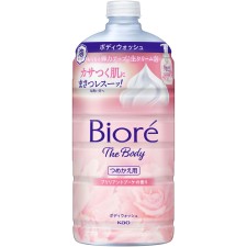 비오레 더 바디 거품 타입 브릴리언트 부케 향 리필용 780mL 카오