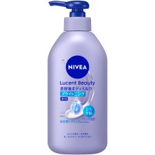 니베아 루센트 뷰티 실크 브라이트닝 브라이트닝 에센스 바디밀크 330mL 카오 (의약외품)