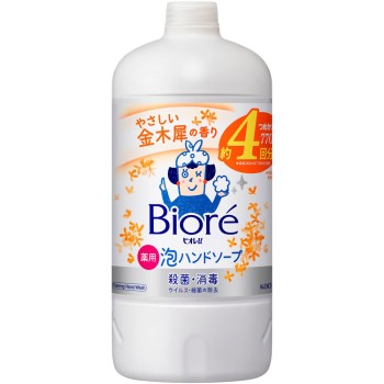 비오레U 거품 핸드소프 금목서 향 리필용 770mL 카오