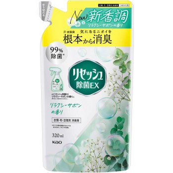 리세쉬 제균 EX 릴랙시 사봉향 리필 320ml 카오