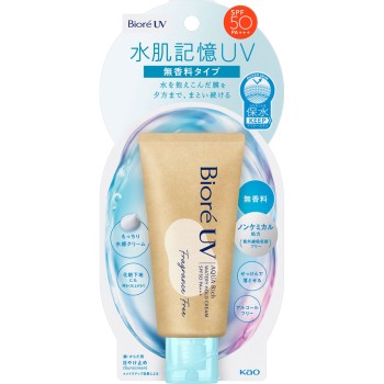 비오레UV 아쿠아 리치 워터 피부 기억 무향료 타입 50g 카오