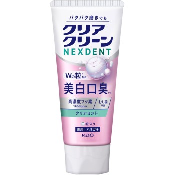클리어클린 NEXDENT 미백 구취 클리어 민트 110g 카오 (의약외품)