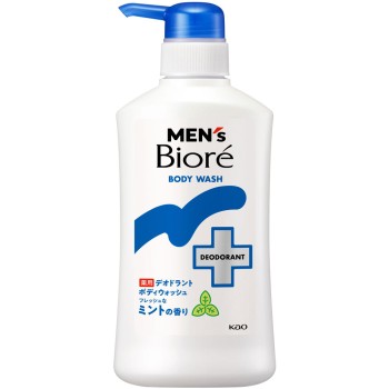 멘즈비오레 약용 데오드란트 바디워시 프레시 민트 향 본체 420mL 카오 (의약외품)
