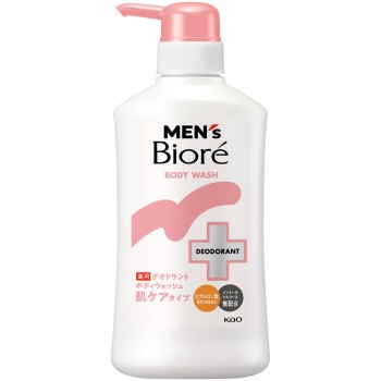 멘즈비오레 약용 데오드란트 바디워시 피부 케어 타입 본체 420mL 카오 (의약외품)