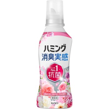 허밍 소취실감 산뜻한 로즈&플로럴 향 본체 510g 카오