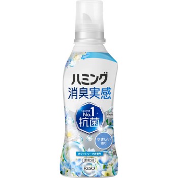 허밍 소취실감 화이트 소프 향 본체 510g 카오