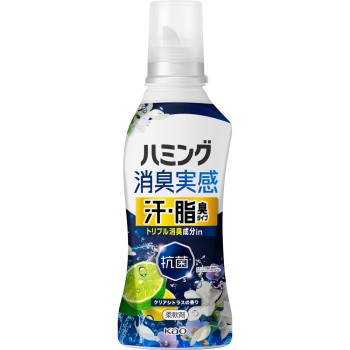 허밍 소취실감 땀·기름 냄새 타입 클리어 시트러스 향 본체 500g 카오