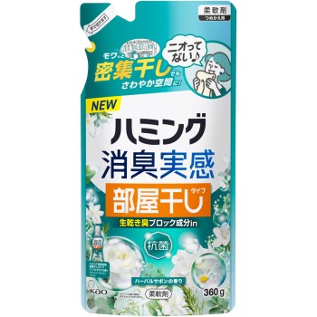 허밍 소취실감 실내 건조 타입 허벌 사봉 향 리필용 360g 카오