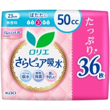 로리에 사라퓨어 흡수 50cc 슈퍼 점보 36매 카오