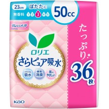 로리에 사라퓨어 흡수 50cc 슈퍼 점보 36매 카오