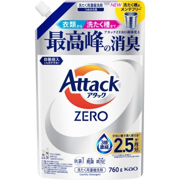어택 ZERO 리필용 760g 카오