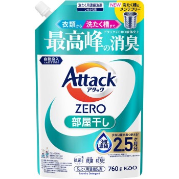 어택 ZERO 실내건조 리필용 760g 카오