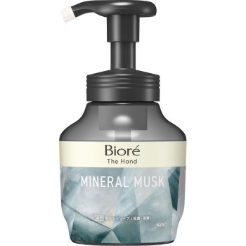 비오레 더 핸드 거품 핸드솝 세련되고 고급스러운 미네랄 머스크 향 펌프 280mL 카오 (의약외품)