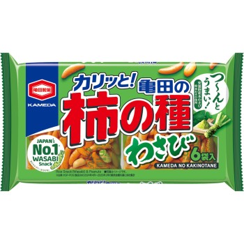 카메다의 시즈마이시 와사비 6봉지 164g