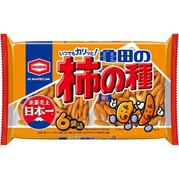 카메다의 시즈마이시 6봉지 180g