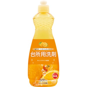 MK 주방용 세제 오렌지 본체 600ml 카네요 비누