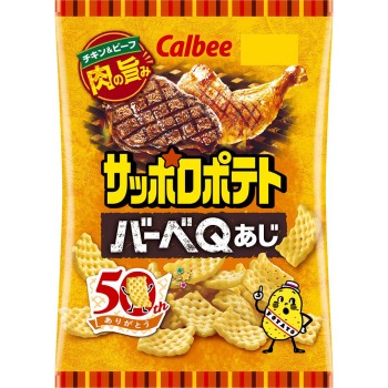 삿포로 포테이토 바베큐맛 72g 칼비