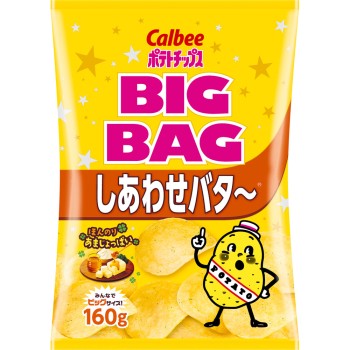 빅백 포테이토칩스 행복한 버터맛 160g 칼비