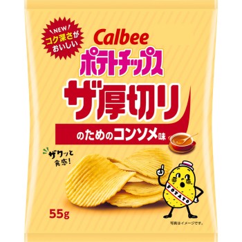 포테이토 칩스 더 두꺼운 콘소메맛 55g
