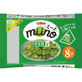 miino 잠두콩 소금맛 삼각팩 56g 칼비
