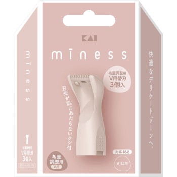 miness V용 교체날 3개입 카이지루시 면도기