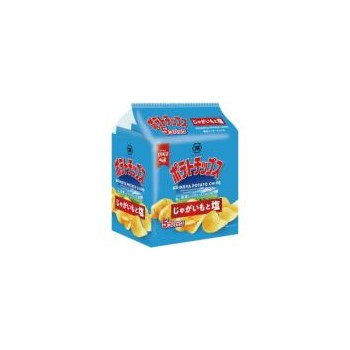 포테이토칩 감자와 소금 5개 팩 125g 코이케야