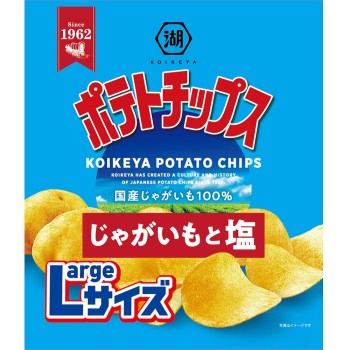 Large 사이즈 포테이토칩스 감자와 소금 112g 코이케야