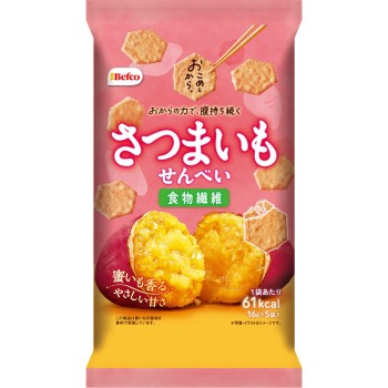 쌀과 비지. 고구마 전병 80g